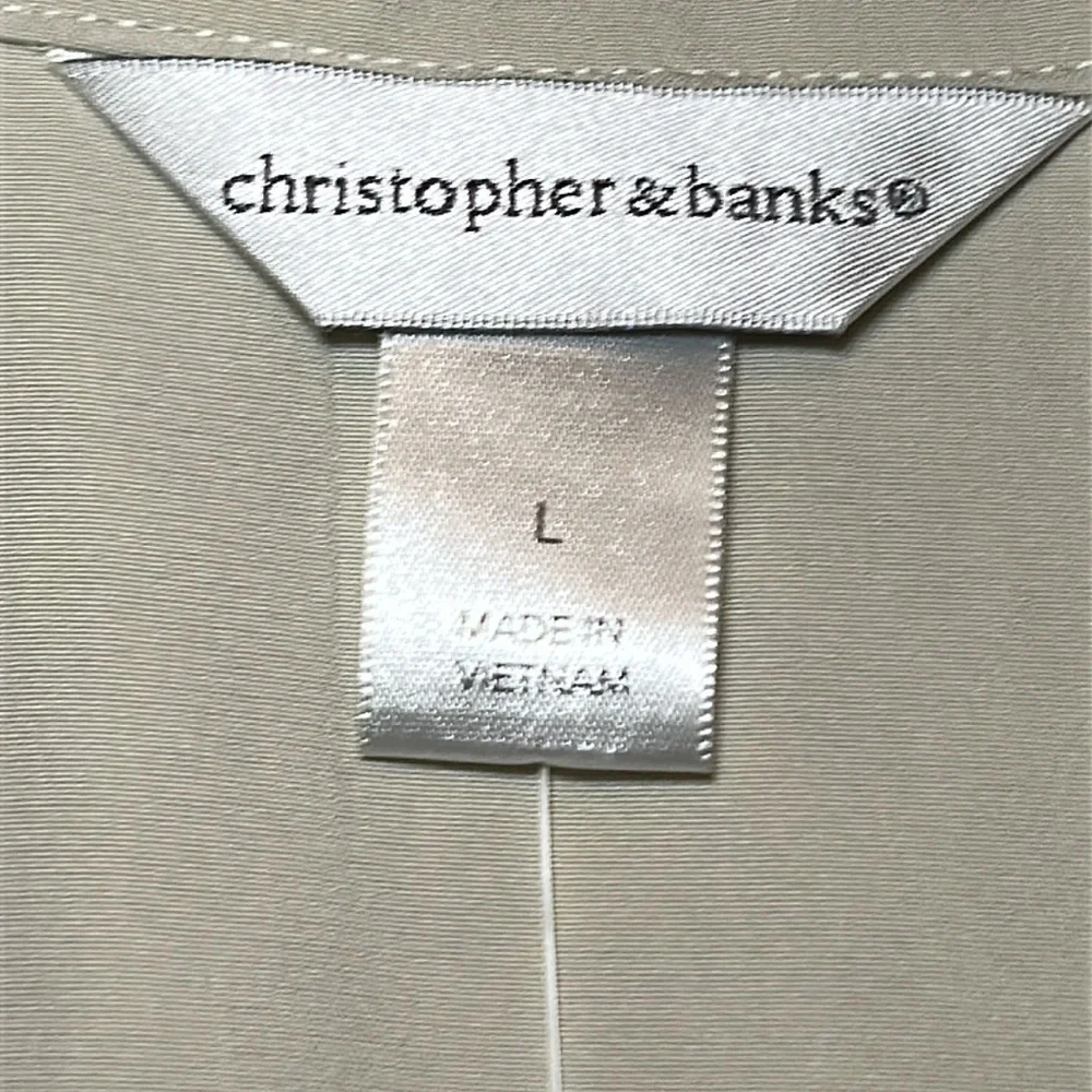 Christopher & Banks stylish beige